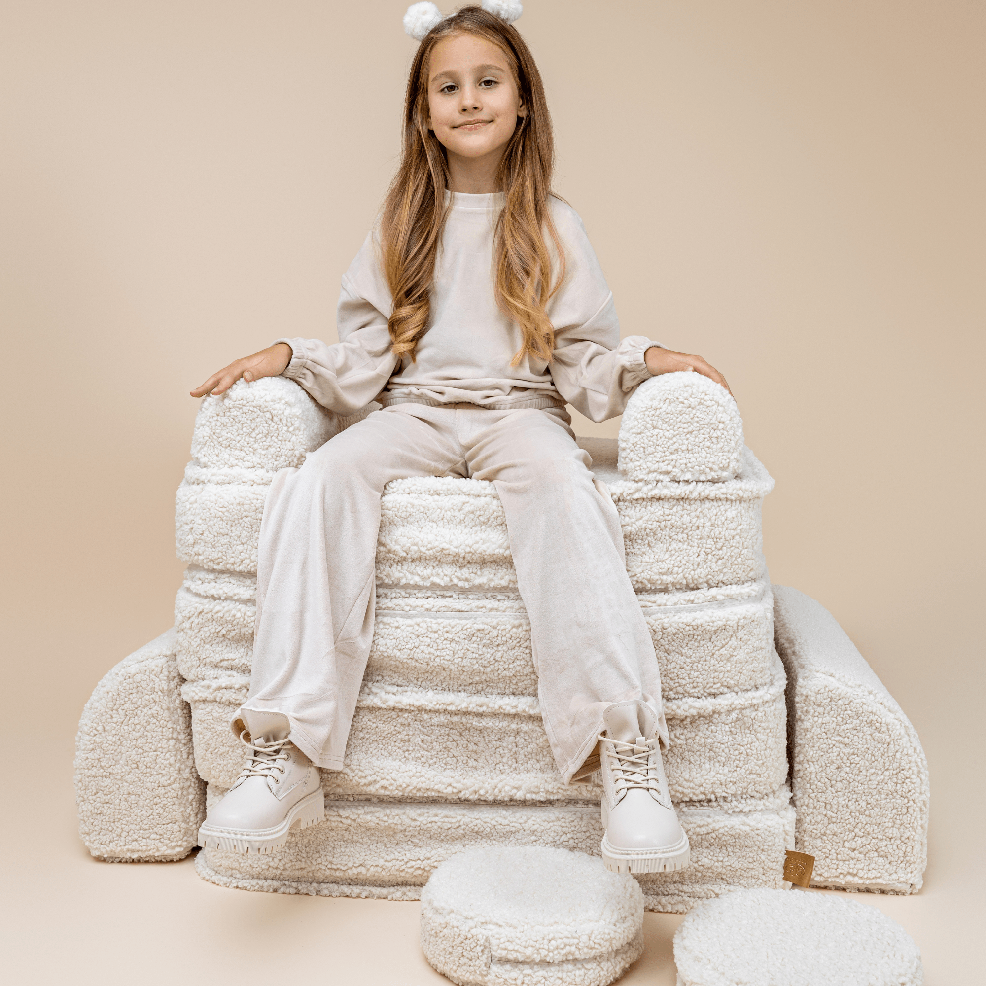 Meowbaby Sofa Modułowa dla Dziecka – 10 Elementów | Aesthetic