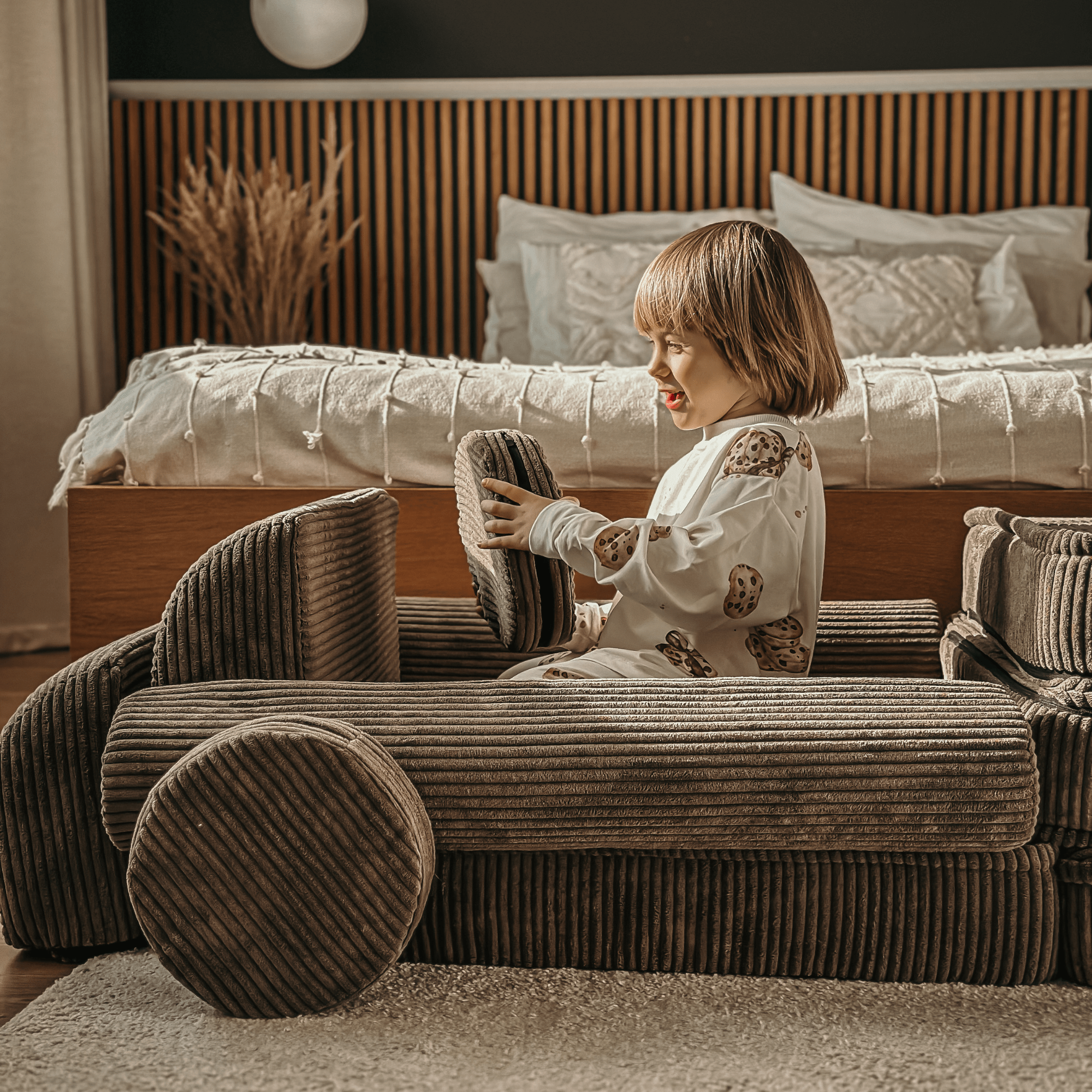 Meowbaby Sofa Modułowa dla Dziecka – 10 Elementów | Aesthetic
