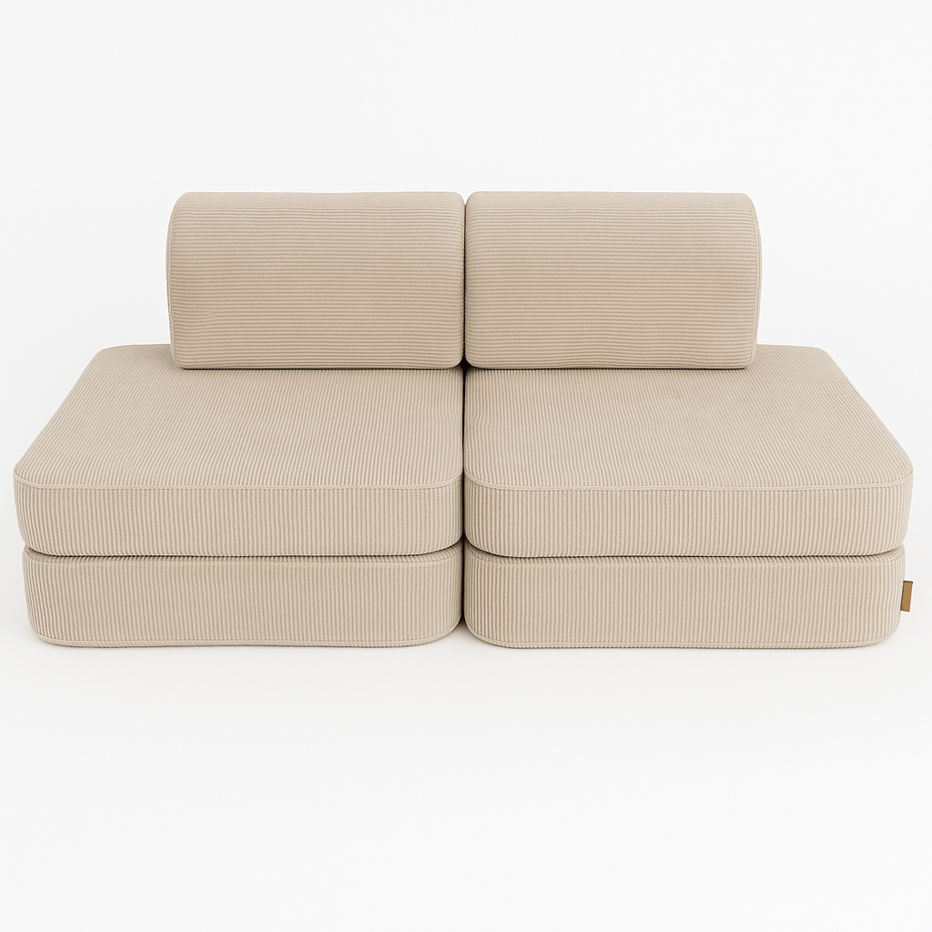 Meowbaby Sofa Modułowa dla Dziecka Basic - 4 Elementy | Slimcord