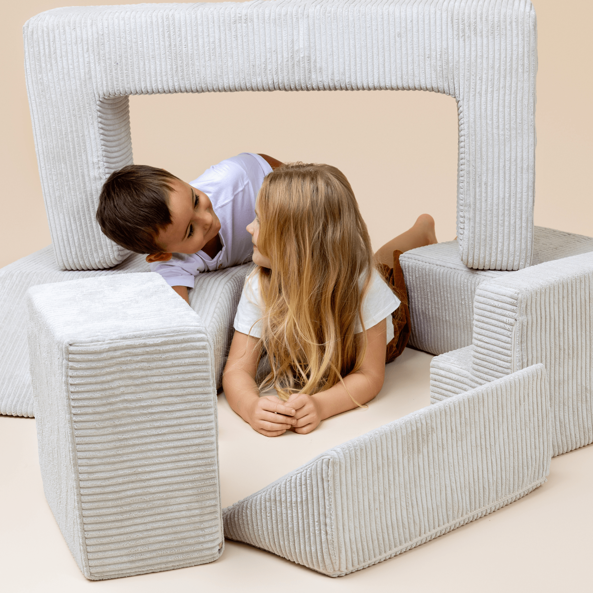 Meowbaby Sofa Modułowa dla Dziecka Bricks – 6 Elementów | Aesthetic