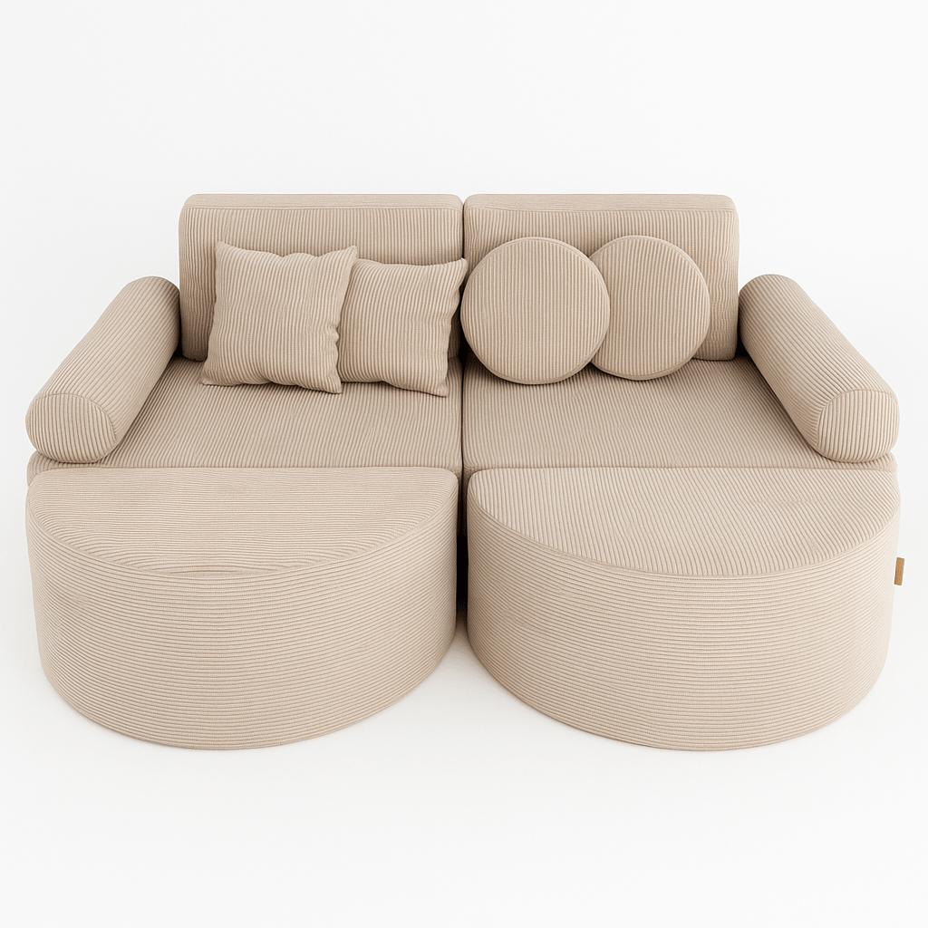 Meowbaby Sofa Modułowa dla Dziecka Max - 12 Elementów | Slimcord