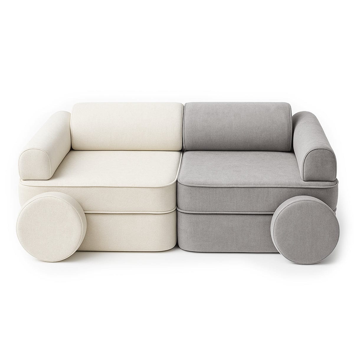 Meowbaby Sofa Modułowa dla Dziecka Plus – 6 Elementów | Mellow